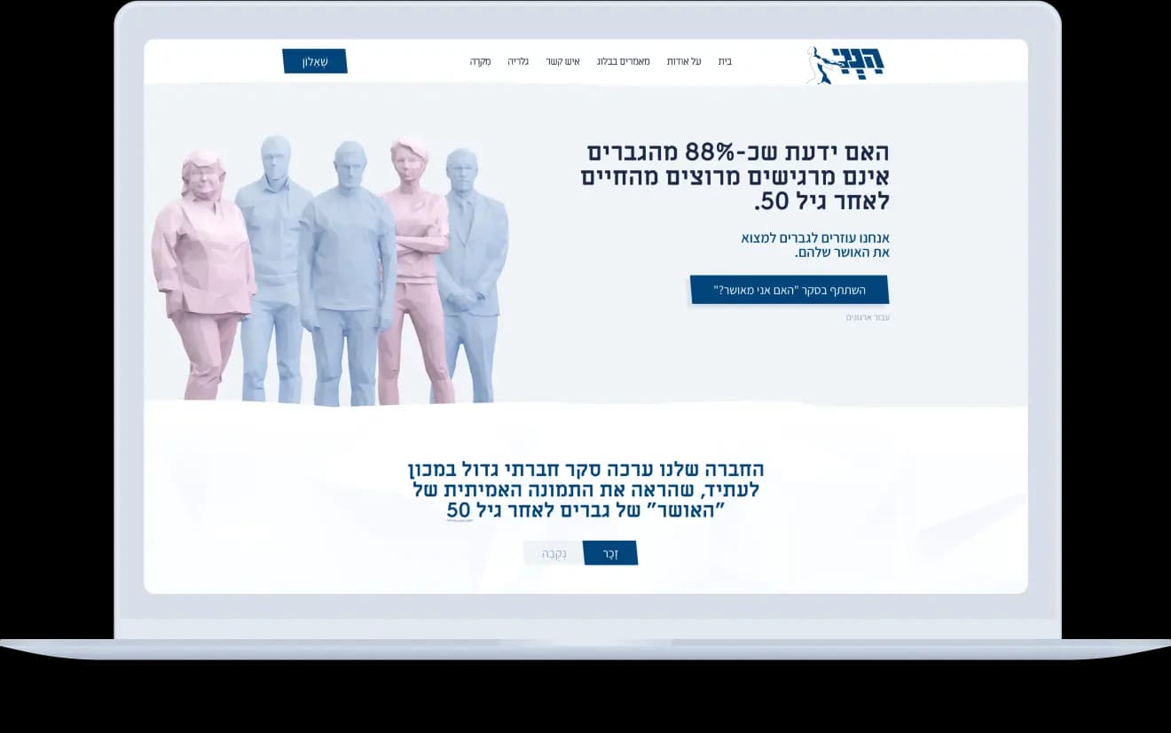 Gianetti Custom Yachts - צילום מסך מפרויקט WordPress הישן לאחר התאמה לעיצוב החדש