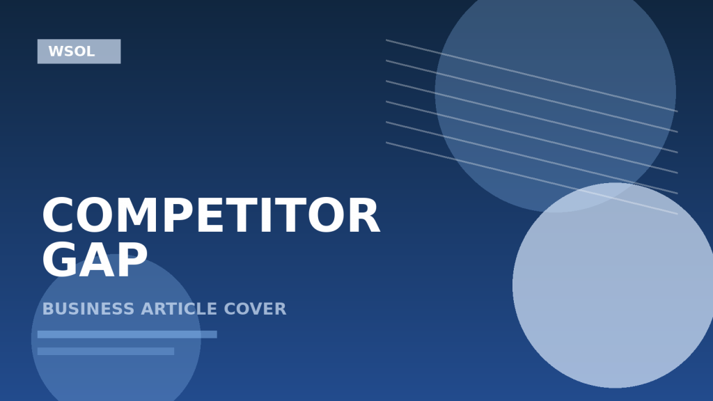 Gap Analysis למתחרים ב-SEO: איך מזהים איפה באמת שווה לתקוף ואיפה לא