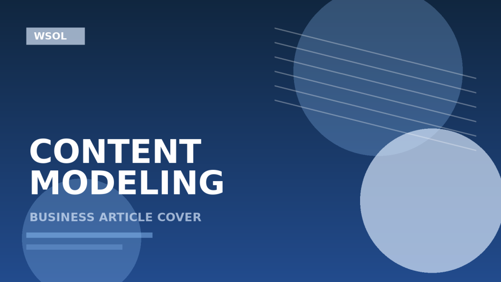 Content Modeling לעמודי שירות: איך בונים תבניות תוכן סקיילביליות בלי לשכפל עמודים