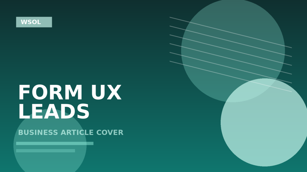 אופטימיזציית טפסים באתר: איך לקצר friction בלי לפגוע באיכות הלידים