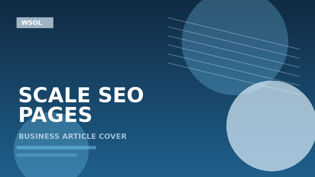 Programmatic SEO לעסקי שירות: מתי זו הזדמנות אמיתית ומתי זו פשוט ספאם עם תבנית