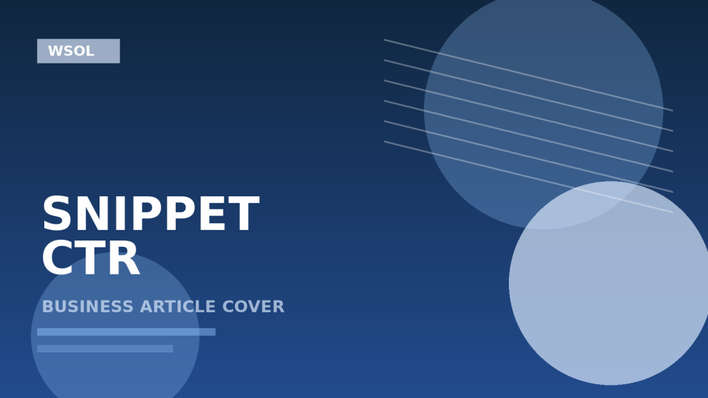 שיפור CTR אורגני: איך title ו-snippet טובים מביאים יותר כניסות בלי להרים עוד עמודים