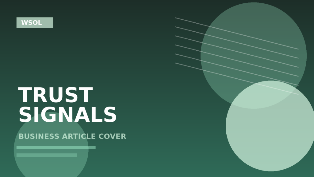 אותות אמון באתר B2B: איך בונים ביטחון בלי להעמיס בסיסמאות